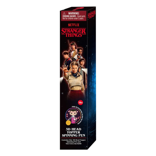 Stranger Things Stifte 3D Head Topper Spinning Pen Blind Box Display (16) Image 2
