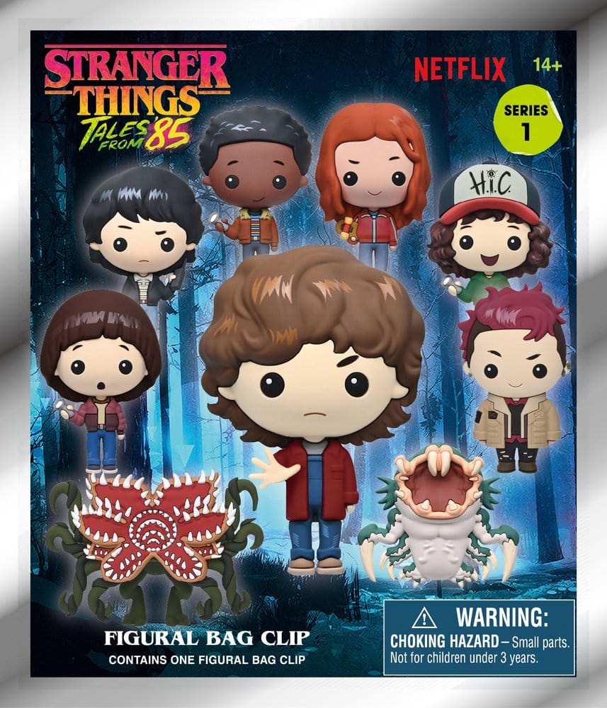 Stranger Things Tales of '85 3D PVC-Taschenanhänger Serie 1 Display (24) Image 3