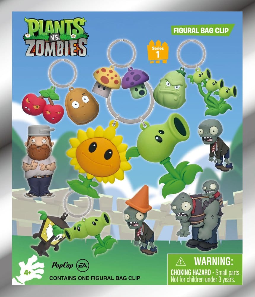 Plants vs. Zombies 3D PVC-Taschenanhänger Serie 1 Display (24) Image 3