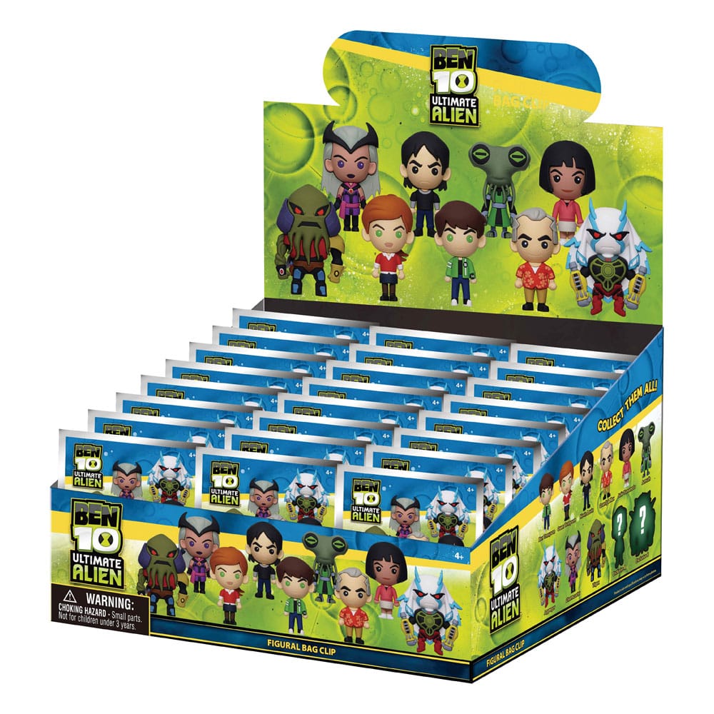 Ben 10 3D PVC-Taschenanhänger Display (24) Image 3