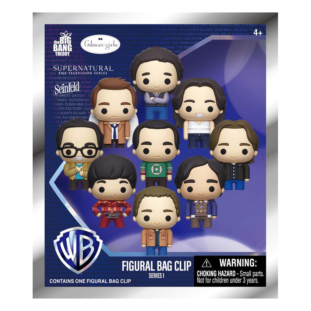 Warner Brothers TV 3D PVC-Taschenanhänger Series 1 Display (24) Image 2