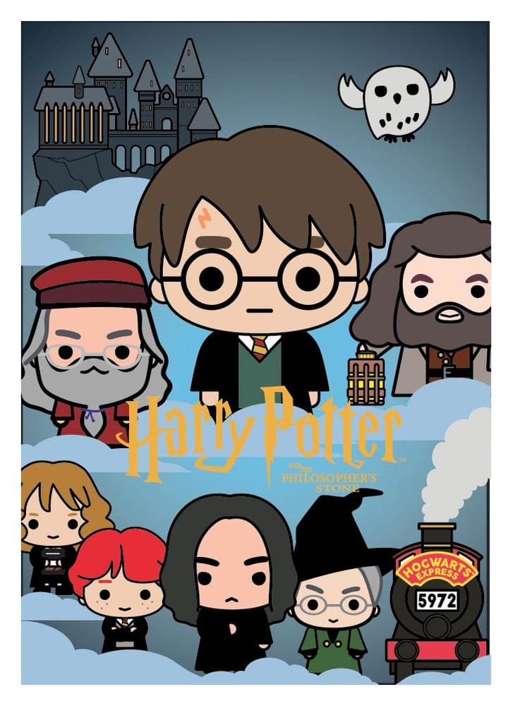 Harry Potter und der Stein der Weisen 3D Schaumstoff-Magnet Image