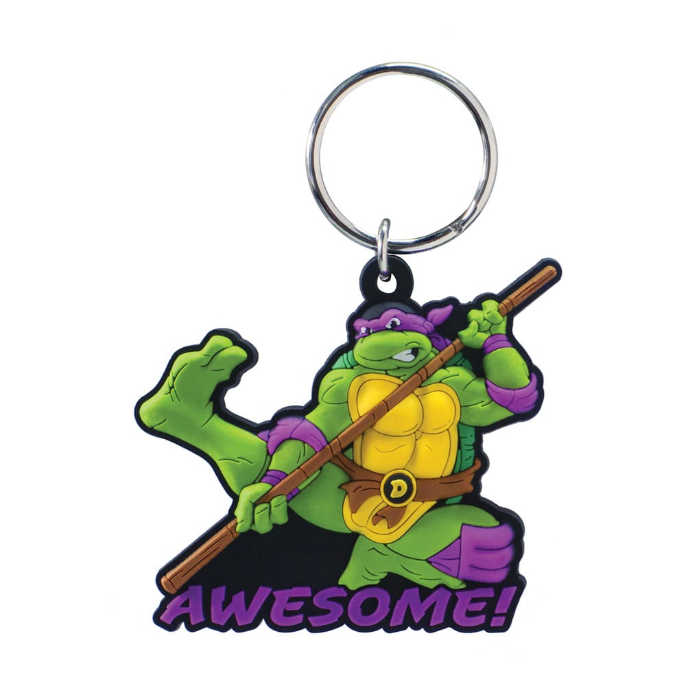 Teenage Mutant Ninja Turtles Soft Touch PVC Taschenanhänger Donatello Image