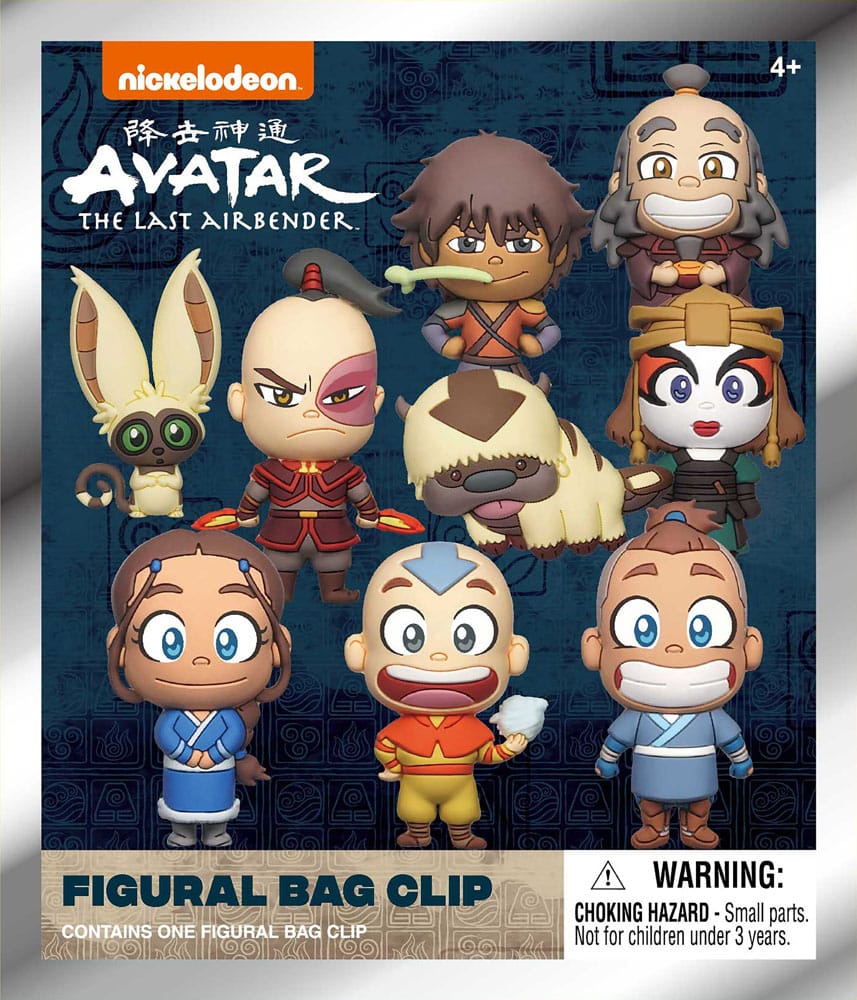 Avatar - Der Herr der Elemente 3D PVC-Taschenanhänger Series 1 Display (24) Image 2
