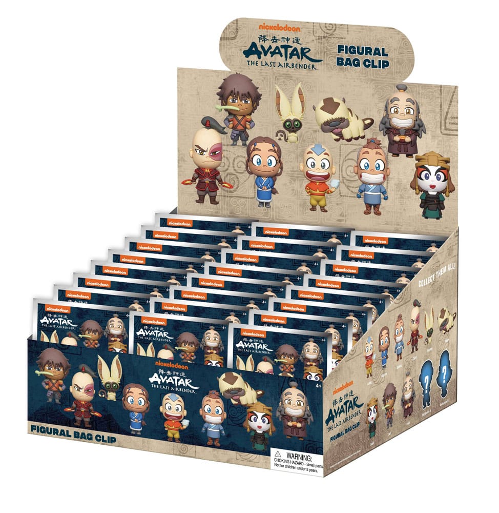 Avatar - Der Herr der Elemente 3D PVC-Taschenanhänger Series 1 Display (24) Image 3