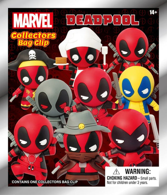 Deadpool PVC-Taschenanhänger Serie 1 Display (24) Image 2