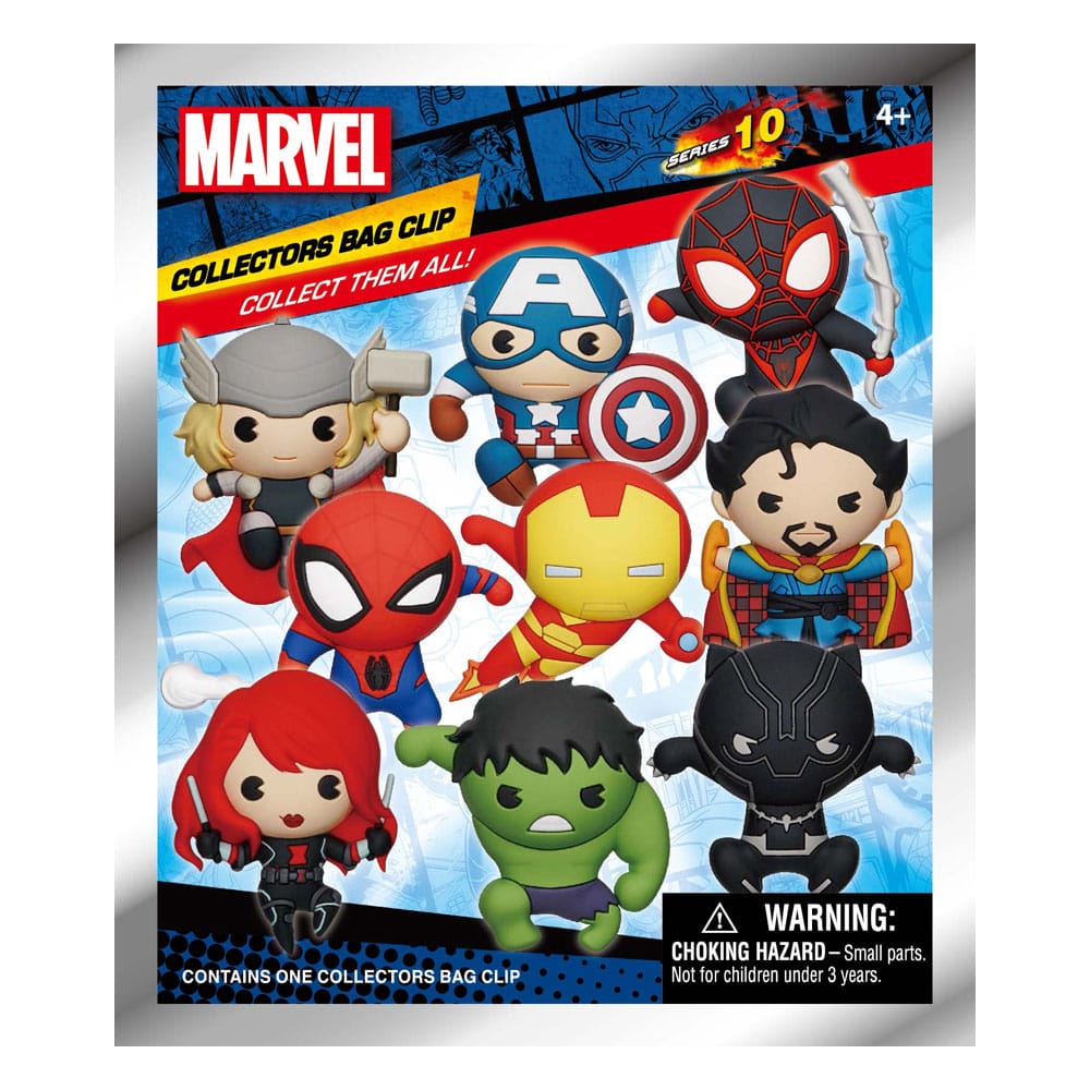 Marvel 3D PVC-Taschenanhänger Series 10 Classics Display (24) Image 2