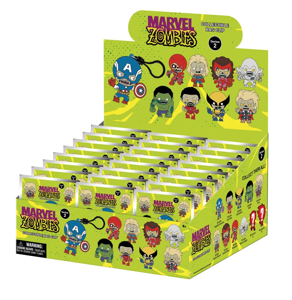 Marvel PVC-Taschenanhänger Serie 2 Zombies Display (24) Image 3