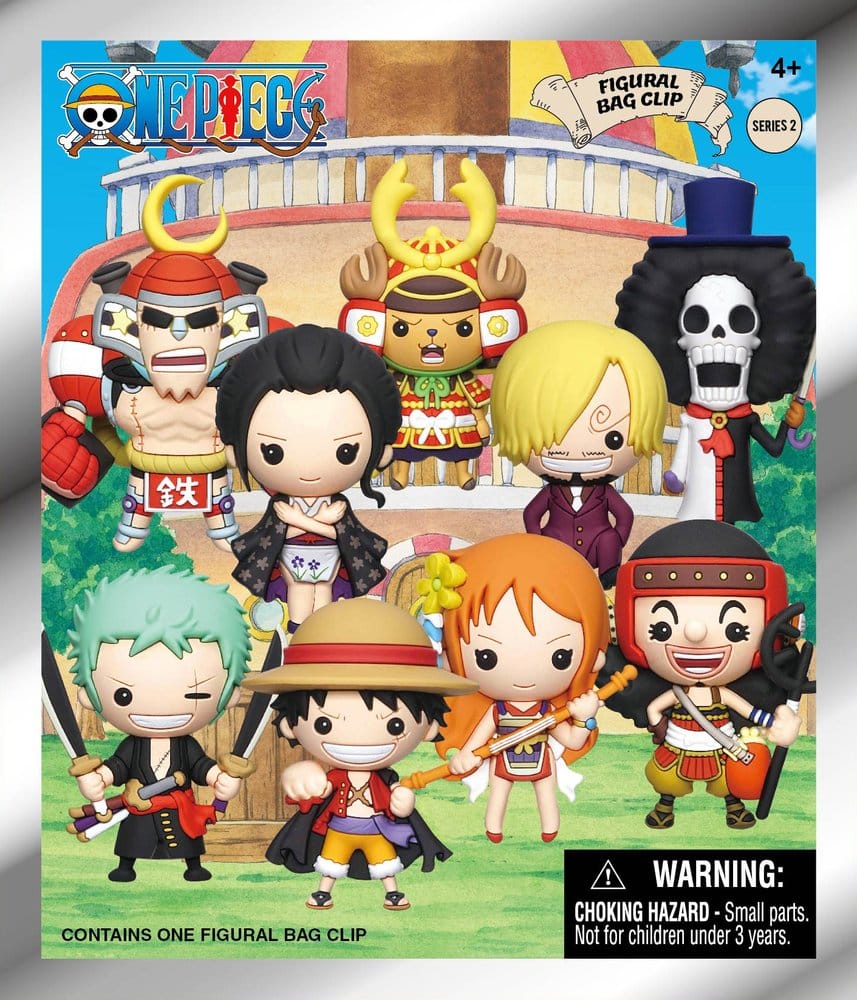 One Piece 3D PVC-Taschenanhänger Serie 2 Display (24) Image 3