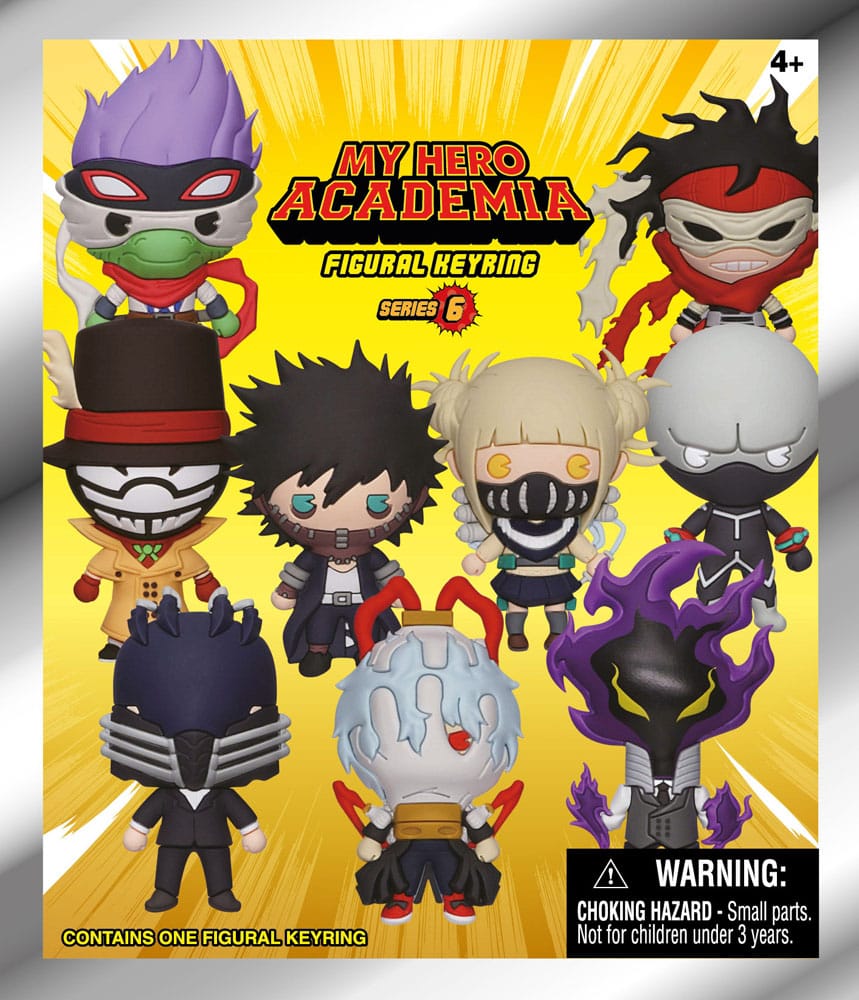 My Hero Academia 3D PVC-Taschenanhänger Serie 6 Display (24) Image 3