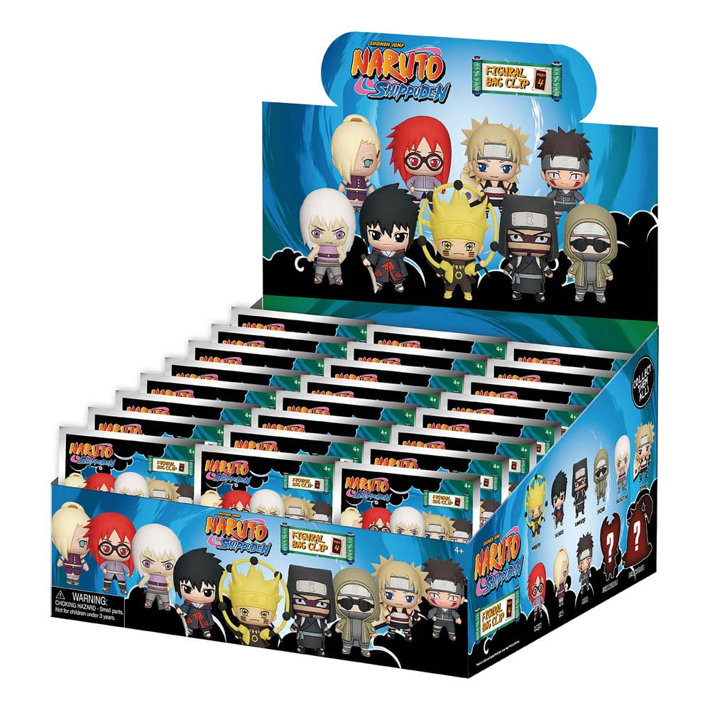 Naruto Shippuden 3D PVC-Taschenanhänger Series 4 Display (24) Image 3