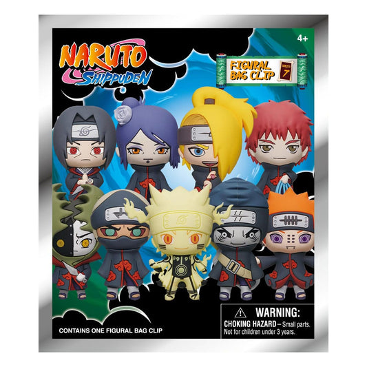 Naruto 3D PVC-Taschenanhänger Serie 7 Display (24) Image 2