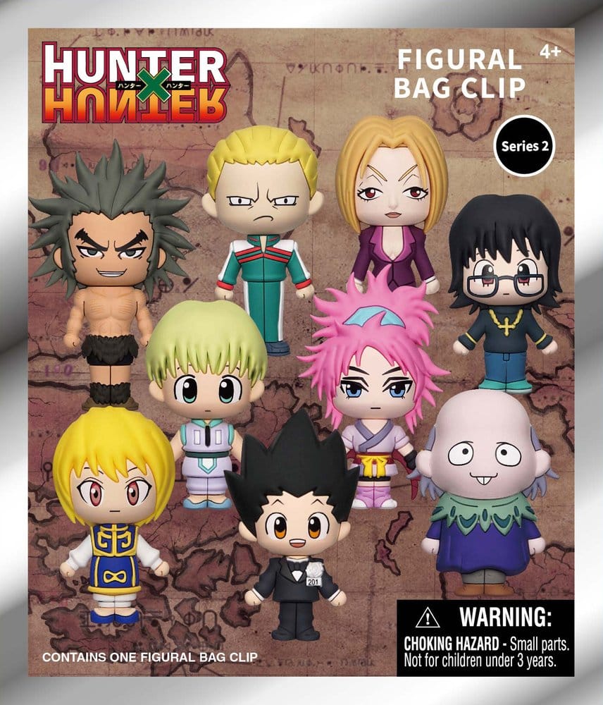 Hunter × Hunter 3D PVC-Taschenanhänger Series 2 Display (24) Image 3