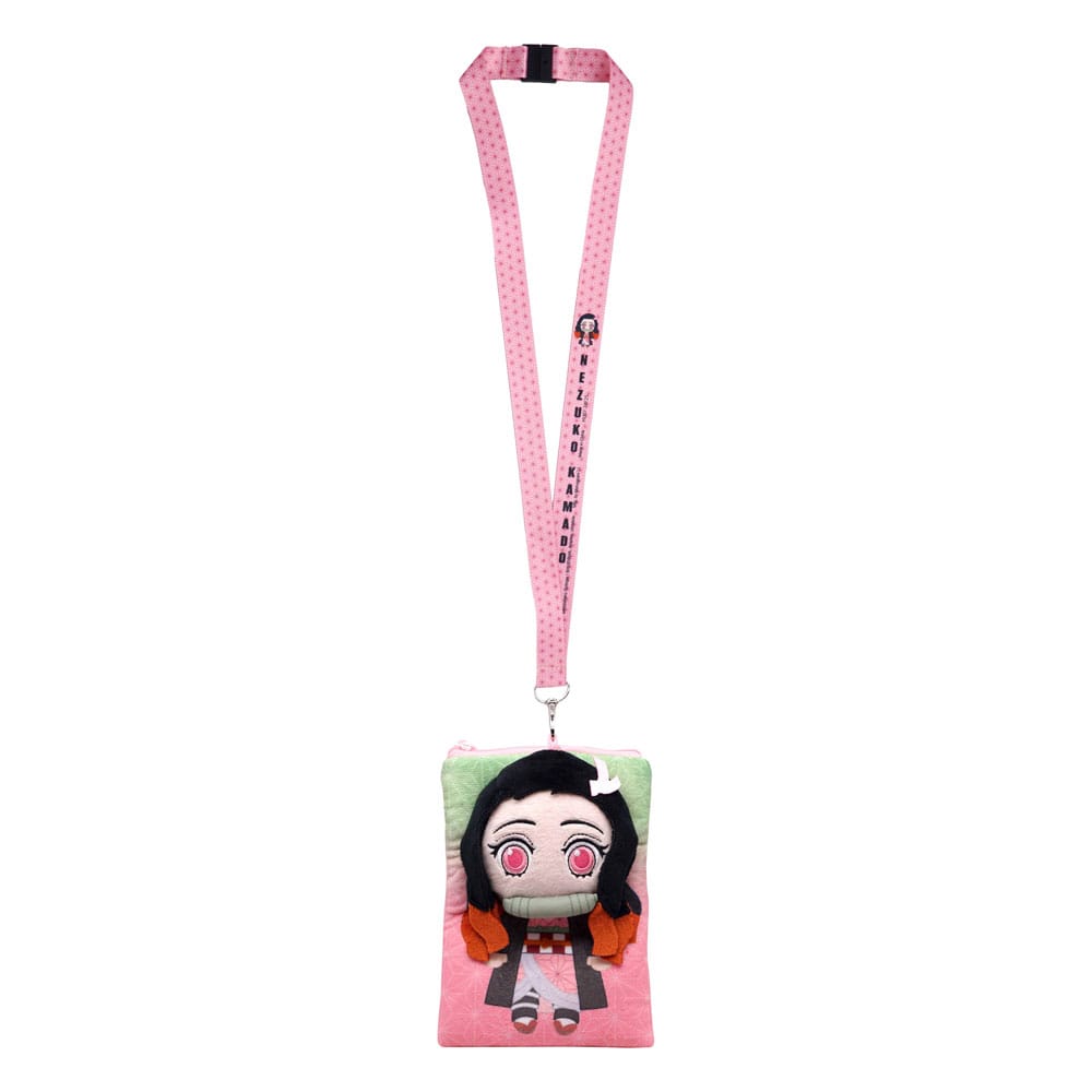 Demon Slayer: Kimetsu no Yaiba Schlüsselband Nezuko Deluxe mit Kartenhaltertasche Image