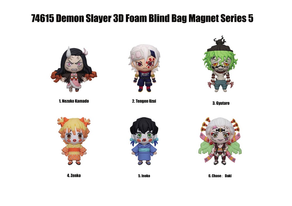 Demon Slayer Magnete Blind Pack Series 5 Display (12) Image 3