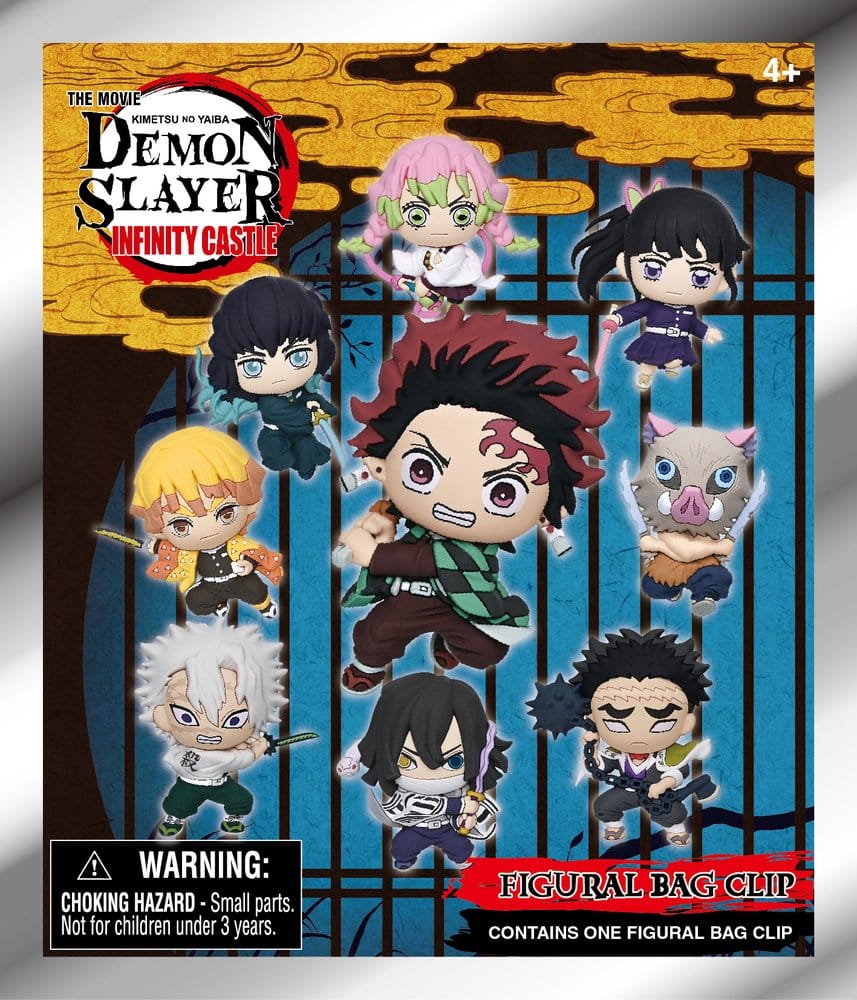 Demon Slayer 3D PVC-Taschenanhänger Infinity Castle Serie 1 Display (24) Image 3