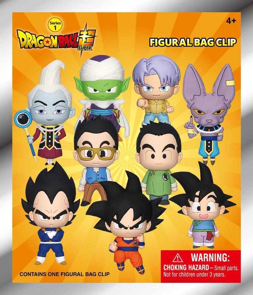 Dragon Ball Super 3D PVC-Taschenanhänger Serie 1 Display (24) Image 3
