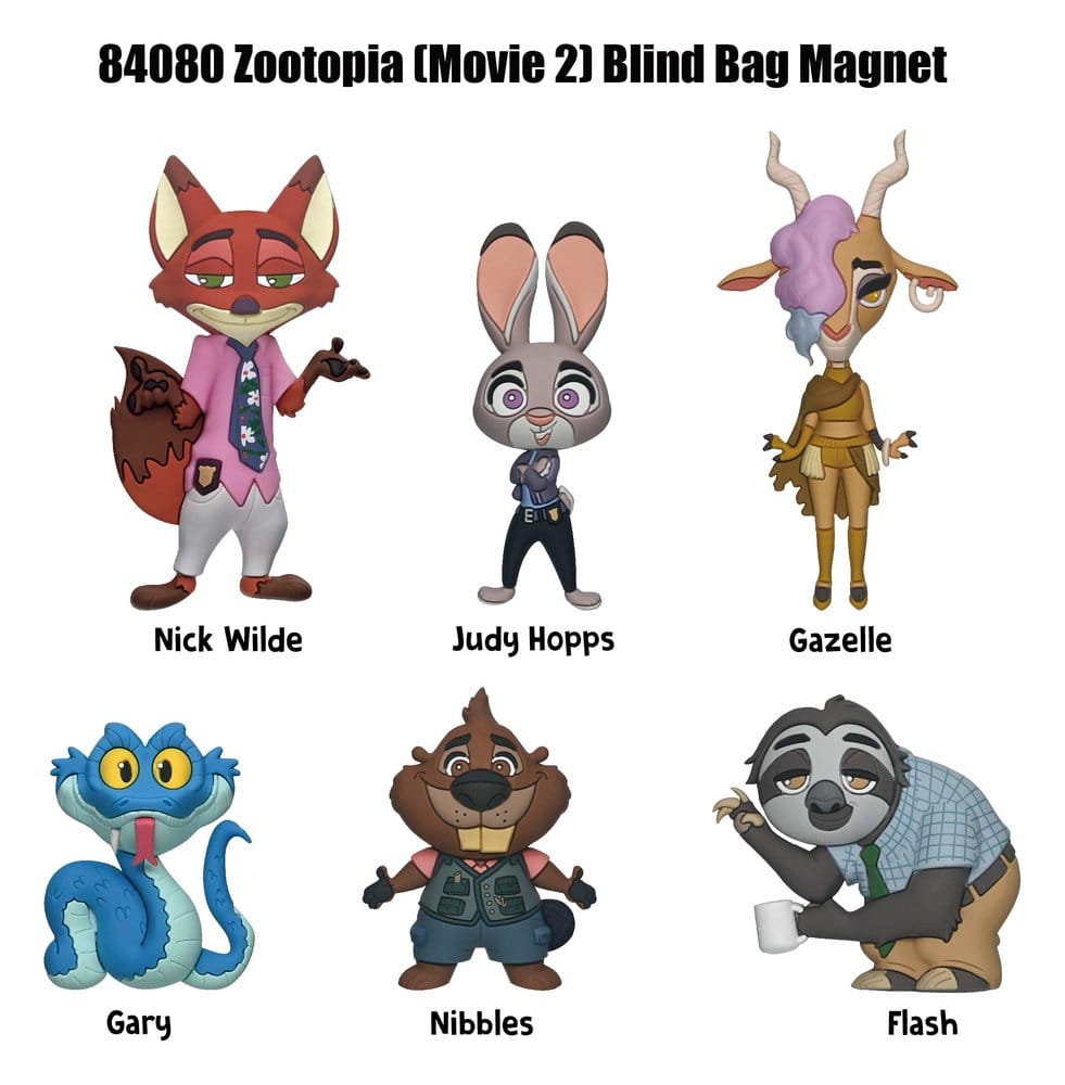 Zoomania 2 Magnete Blind Pack Series 1 Display (12) Image 3