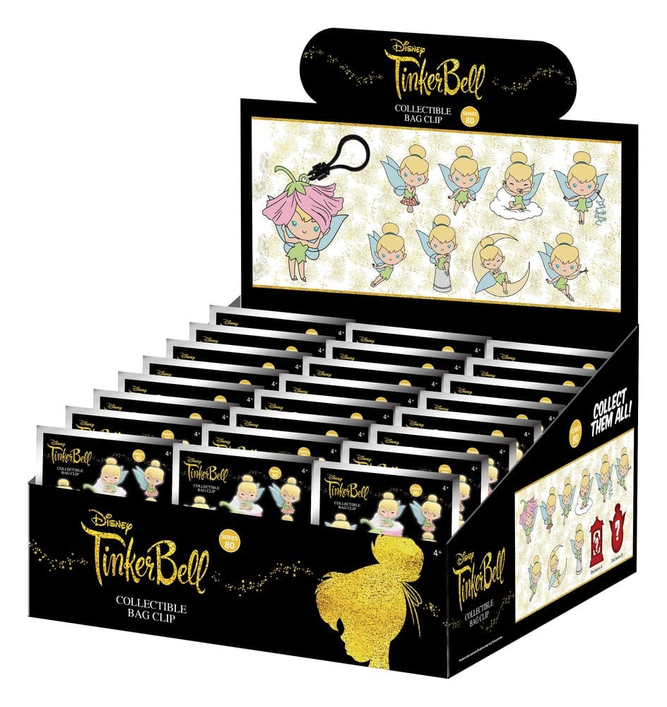 Tinkerbell 3D PVC-Taschenanhänger Serie 81 Blind Bag Display (24) Image 3