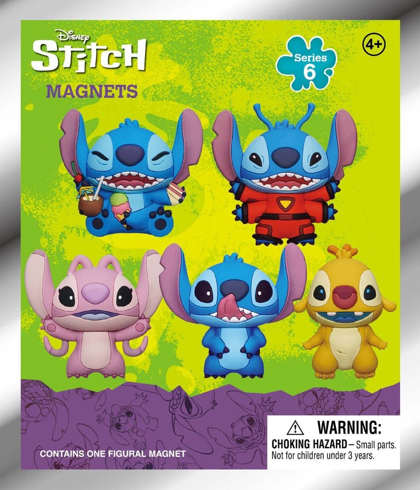 Lilo & Stitch 3D Magnete Stitch Series 6 Blind Pack Display (12) Image 3
