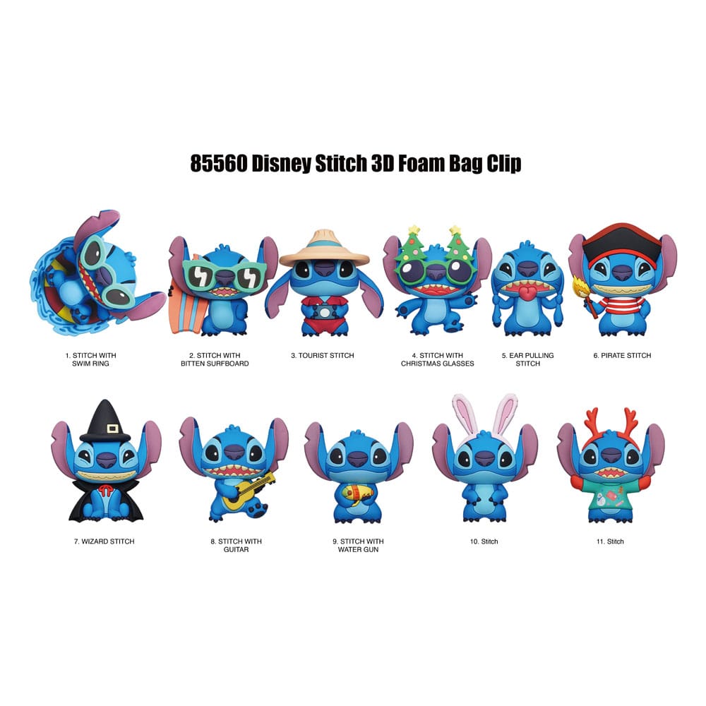 Lilo & Stitch 3D PVC-Taschenanhänger Kostüme Serie 3 Display (24) Image 3
