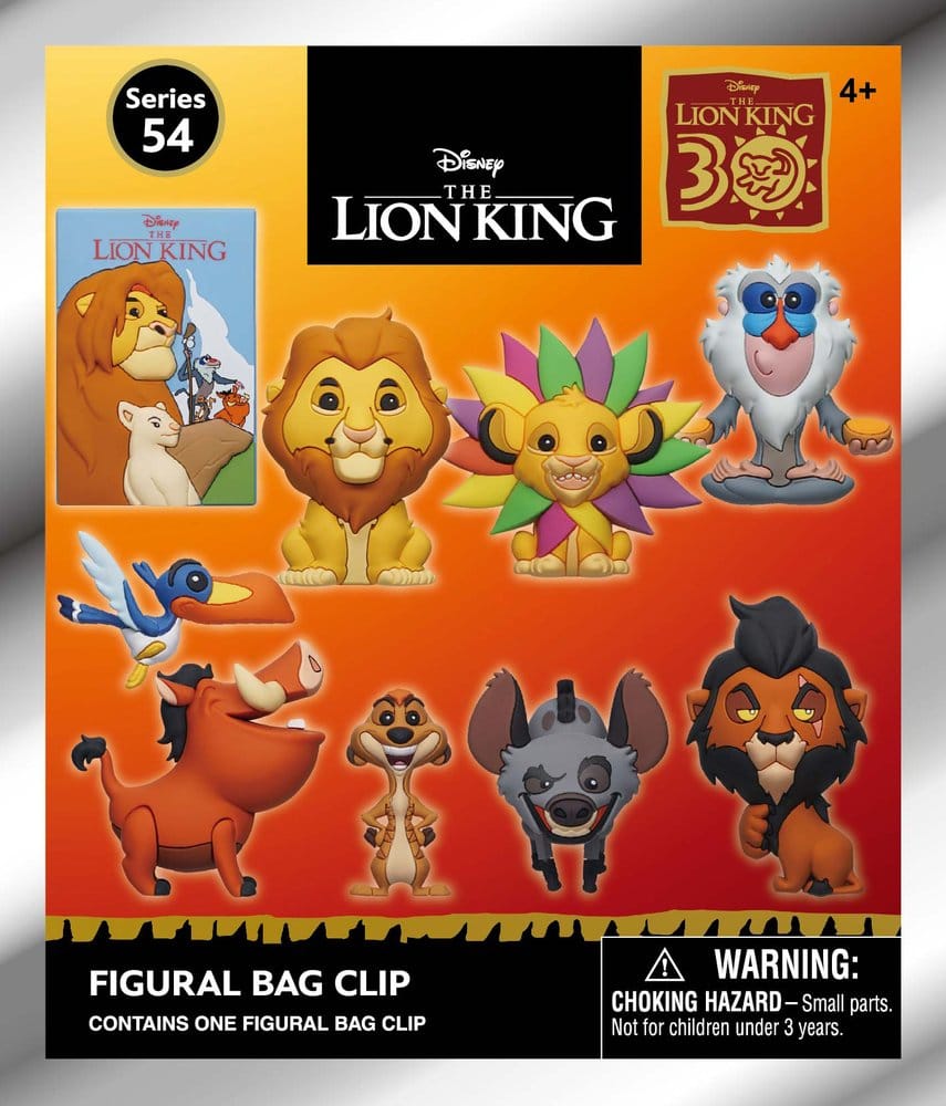 Der König der Löwen 3D PVC-Taschenanhänger Display (24) Image 3