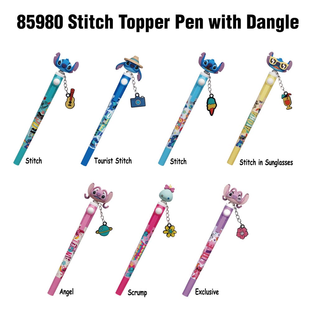 Lilo & Stitch 3D Head Topper Spinning Pen Stitch Display (12) Image 3