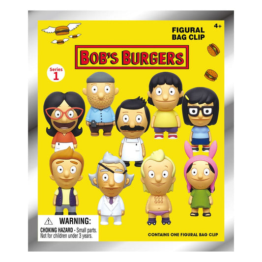 Bob's Burgers 3D PVC-Taschenanhänger Serie 1 Display (24) Image 2