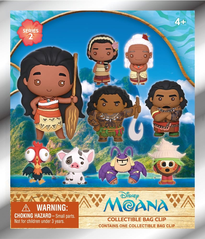 Vaiana 3D PVC-Taschenanhänger Serie 2 Display (24) Image 3