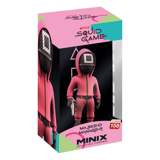 Squid Game Minix Figur Masked Square Guard 12 cm Image 2