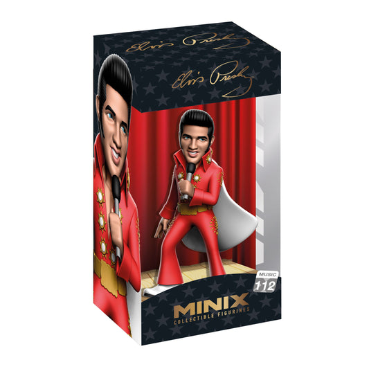 Elvis Presley Minix Figur Elvis Red Suit 12 cm Image 2