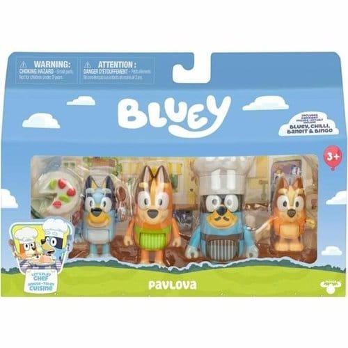 Bluey Lets Play Figuren 4er-Pack Chef Pavlova Image 2