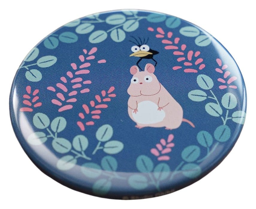 Chihiros Reise ins Zauberland Ansteck-Pin Boh Mouse & Bird5 cm Image