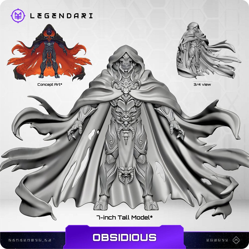 Legendari Actionfigur 1/10 Obsidious 18 cm Image 4