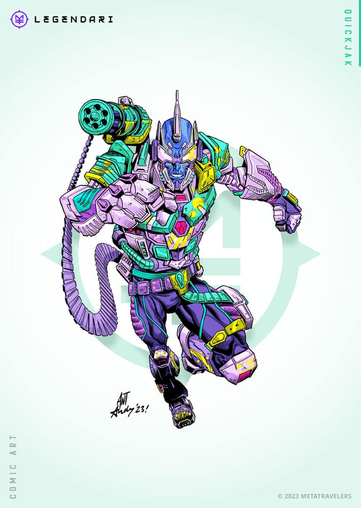Legendari Actionfigur 1/10 Quik Jak 18 cm Image 5