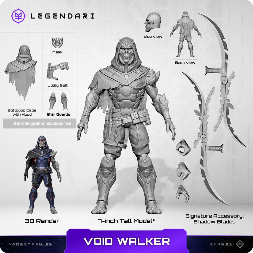Legendari Actionfigur 1/10 Voidwalker 18 cm Image 4