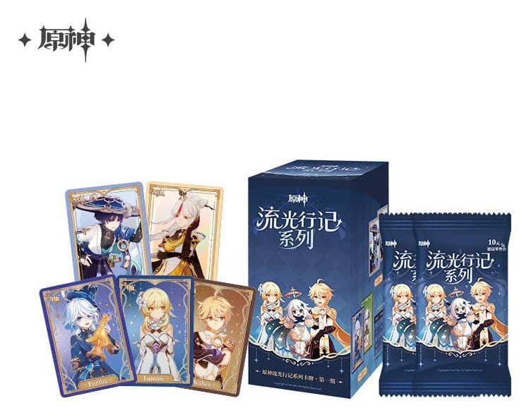 Genshin Impact Sammelkartenspiel Journey of Light Blind Box Display (18) *Chinesische Version* Image 2