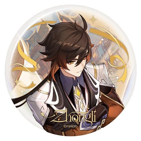 Genshin Impact Anniversary Celebration Series Ansteck-Pin Zhongli 6. Jubiläum 7 cm Image