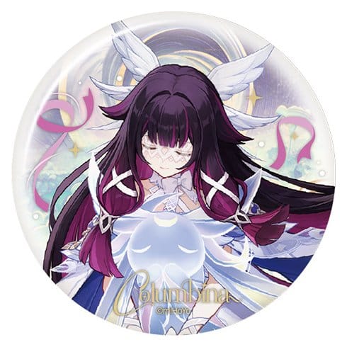 Genshin Impact Anniversary Celebration Series Ansteck-Pin Columbina 6. Jubiläum 7 cm Image
