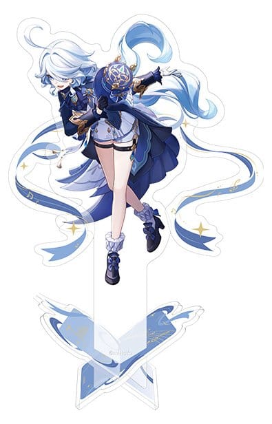 Genshin Impact Anniversary Celebration Series Acryl-Aufsteller Furina 6. Jubiläum 9 cm Image