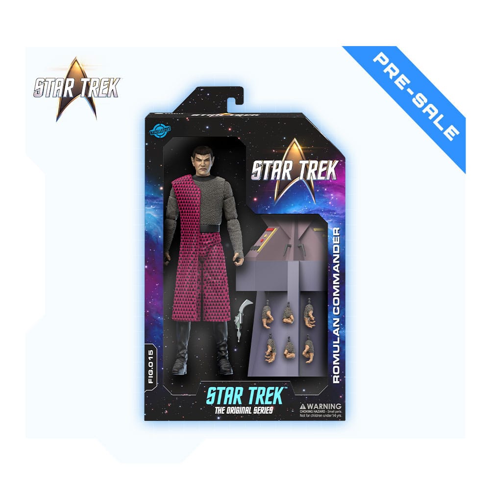 Star Trek TOS Actionfigur 1/10 Wave 2 Romulan Commander (Balance of Terror) 16 cm Image 4