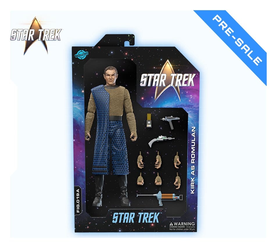 Star Trek 1/10 Actionfigur Kirk as Romulan (Die unsichtbare Falle) 16 cm Image 5