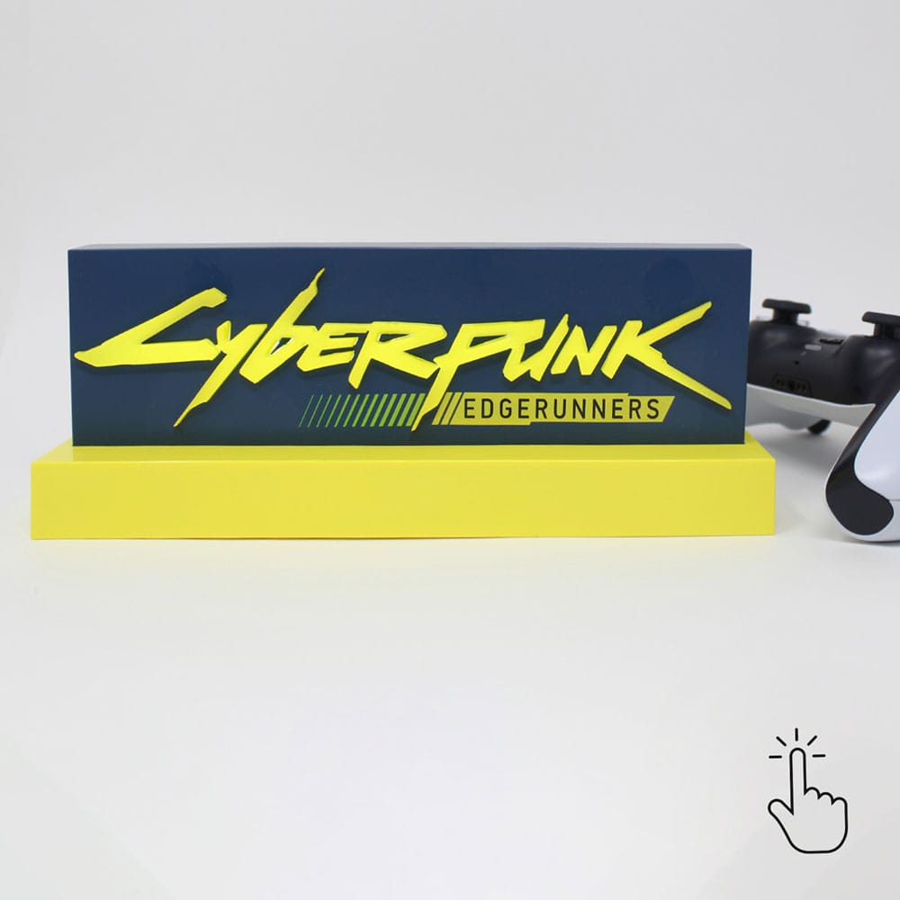 Cyberpunk Edgerunner LED-Leuchte Logo 22 cm Image 1