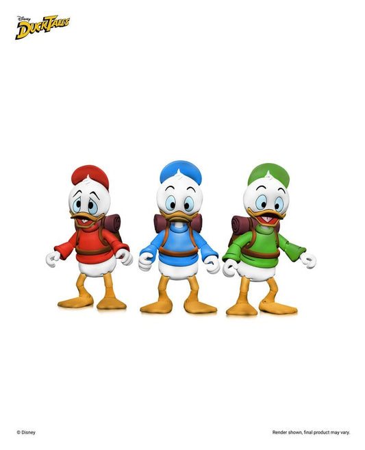 DuckTales Ultimate Actionfiguren 3er-Pack Huey, Dewey, and Louie 18 cm Image 2
