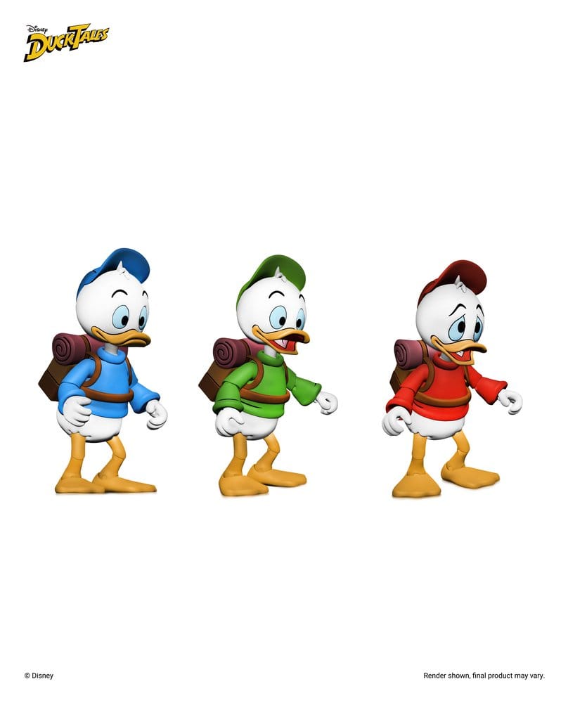 DuckTales Ultimate Actionfiguren 3er-Pack Huey, Dewey, and Louie 18 cm Image 9