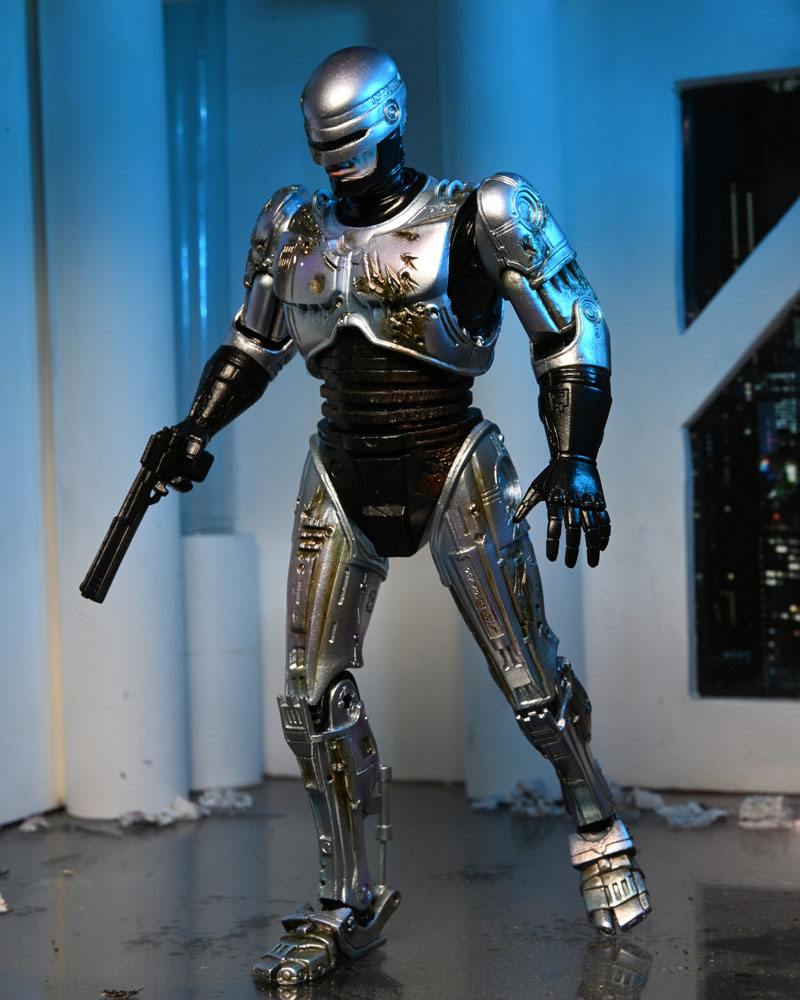 RoboCop Actionfigur Ultimate Battle Damaged RoboCop with Chair 18 cm Image 18