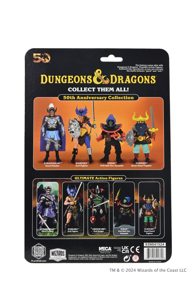 Dungeons and Dragons Scale Actionfigur 50th Anniversary Elkhorn on Blister Card 18 cm Image 3