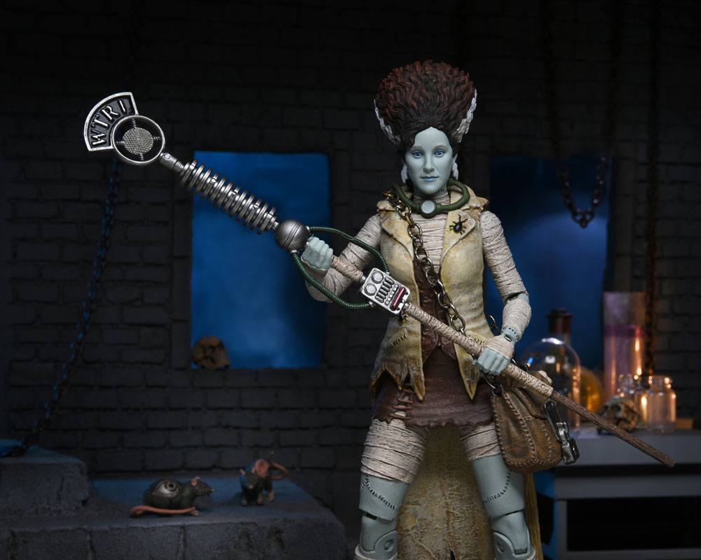 Universal Monsters x Teenage Mutant Ninja Turtles Actionfigur April as The Bride 18 cm Image 9