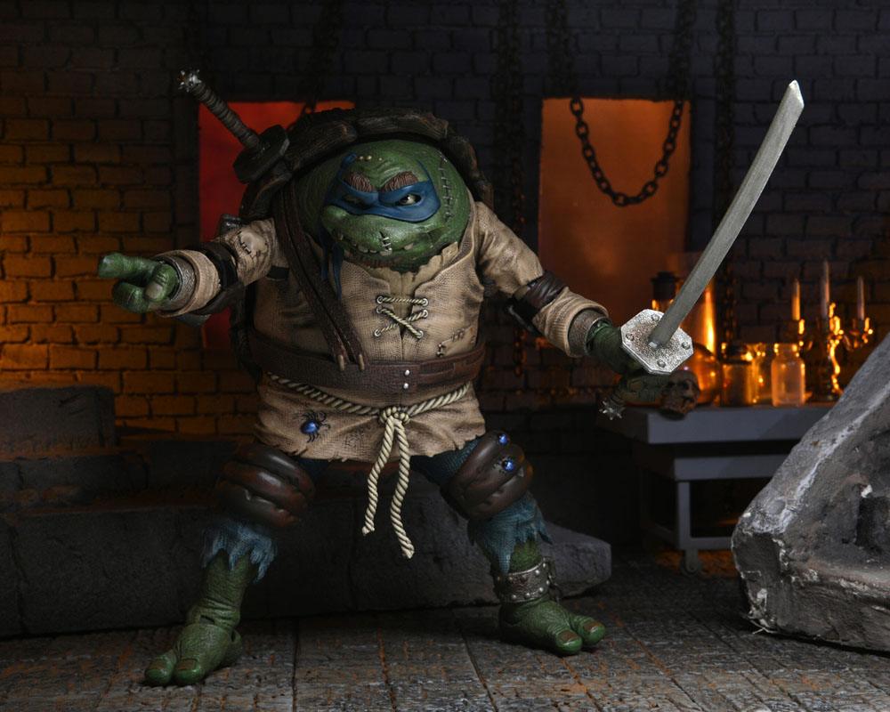 Universal Monsters x Teenage Mutant Ninja Turtles Actionfigur Ultimate Leonardo as The Hunchback 18 cm Image 9