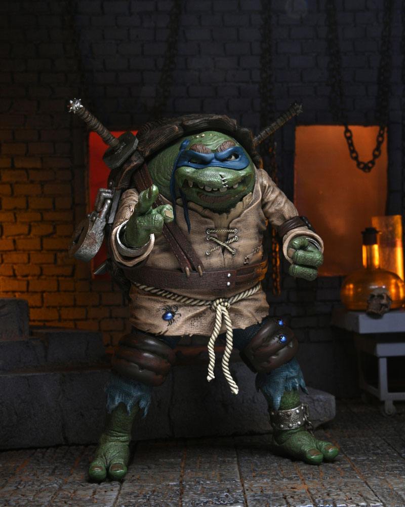 Universal Monsters x Teenage Mutant Ninja Turtles Actionfigur Ultimate Leonardo as The Hunchback 18 cm Image 15